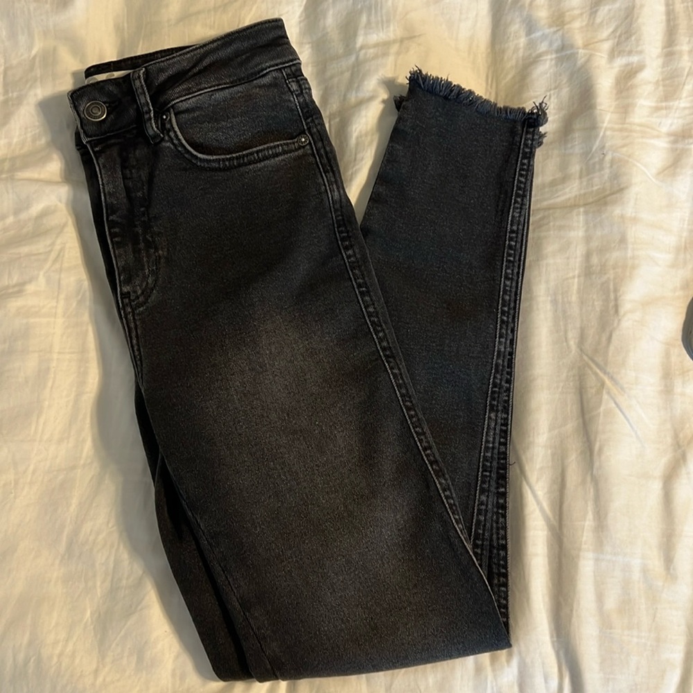 We The Free Black Washed Jeans 26